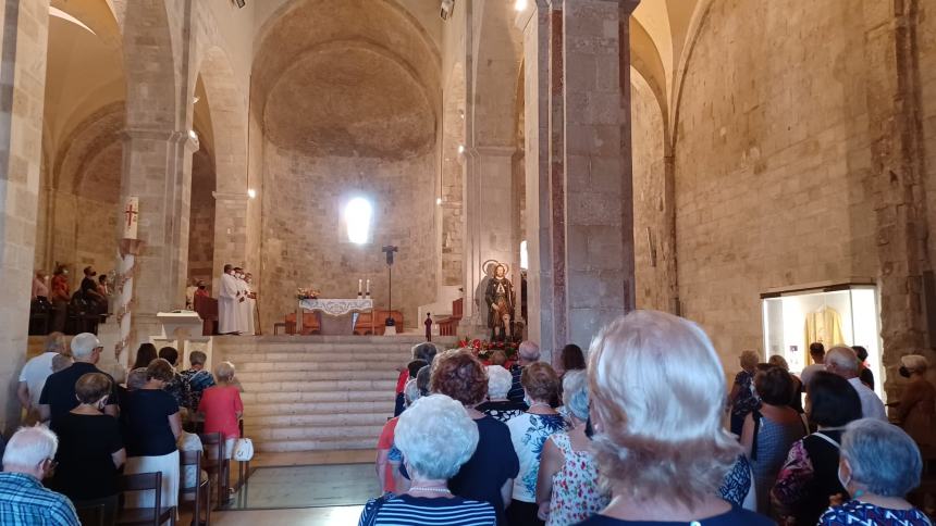 Cattedrale e borgo antico omaggiano San Rocco