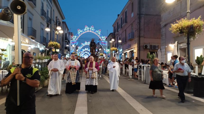 Cattedrale e borgo antico omaggiano San Rocco