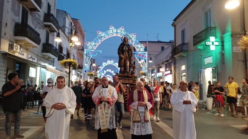 Cattedrale e borgo antico omaggiano San Rocco