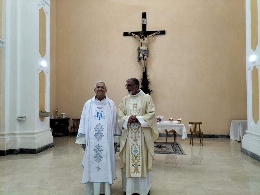 Celebrati i 55 anni di sacerdozio di don Angelo Castelli