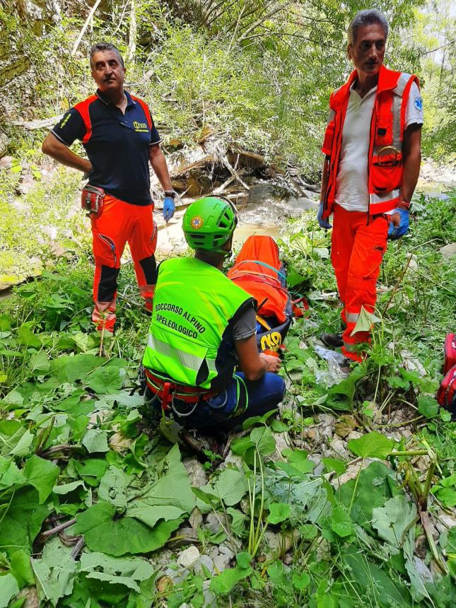 Il Soccorso alpino a Capracotta