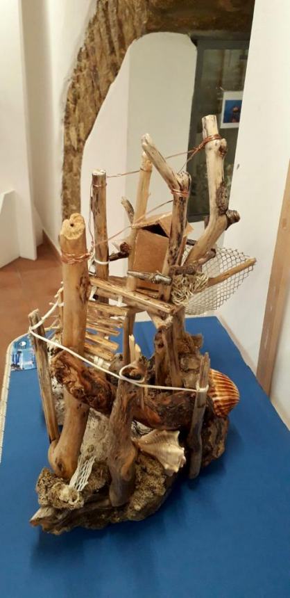 Sculture di trabocchi, Francesco Di Cicco: “Per me il legno è arte”