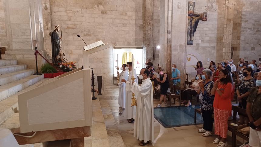 Cattedrale e borgo antico omaggiano San Rocco