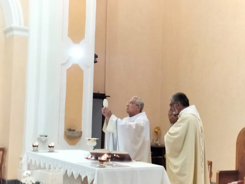 Celebrati i 55 anni di sacerdozio di don Angelo Castelli