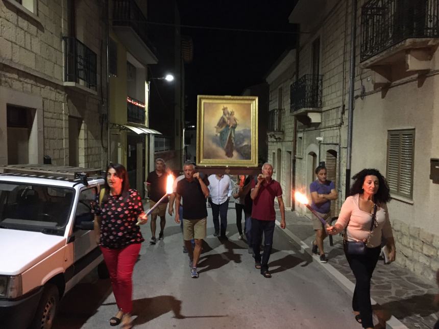 Processione del "Quadro" a Guardialfiera