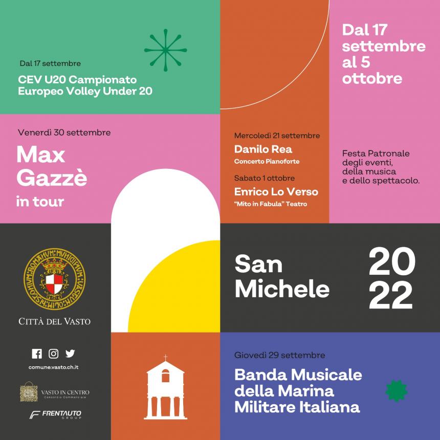Festa di San Michele, il 30 settembre concerto gratuito di Max Gazze