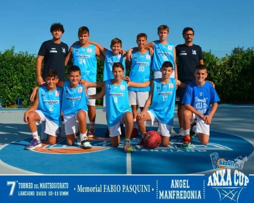 Dodici squadre al Torneo del Mastrogiurato dell'Azzurra Basket Lanciano