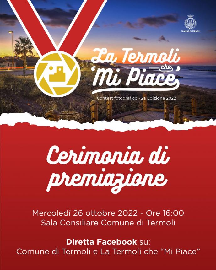 "La Termoli che mi piace", mercoledì la premiazione