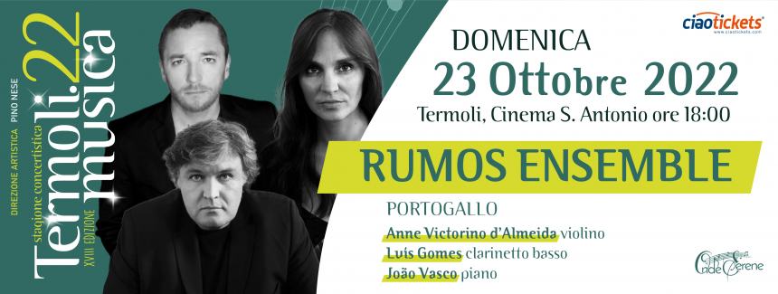 Rumos Ensemble, il Portogallo sul palco del cinema Sant'Antonio