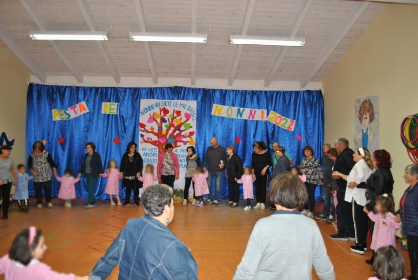 Alla scuola dell'infanzia la festa dei nonni a Casacalenda