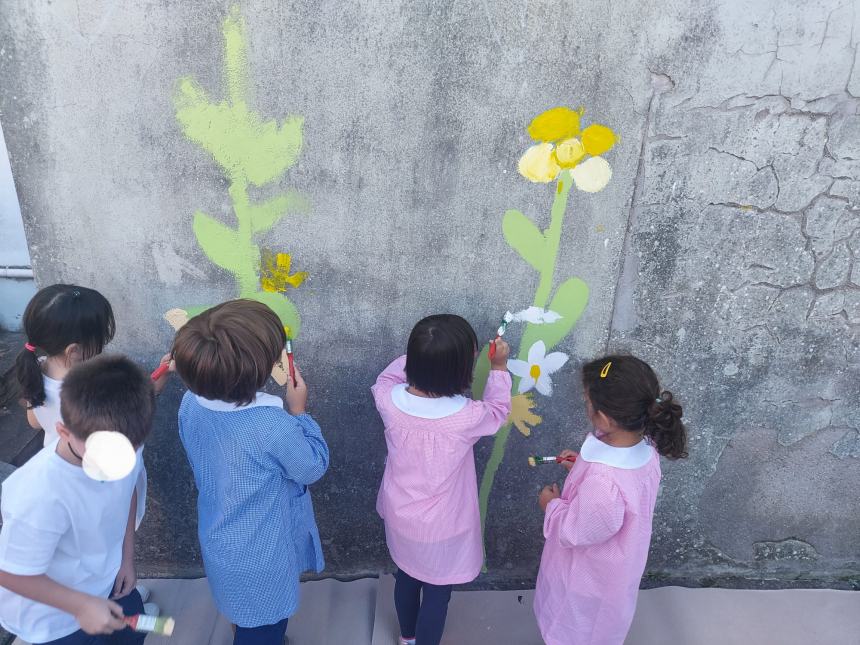 L’Orto Sociale della scuola Spataro si arricchisce della Street Art con Giovanni Peluso