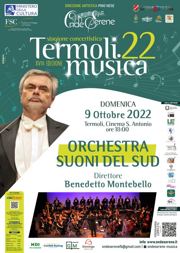 "L'Orchestra Suoni del Sud" sul palco del cinema Sant'Antonio
