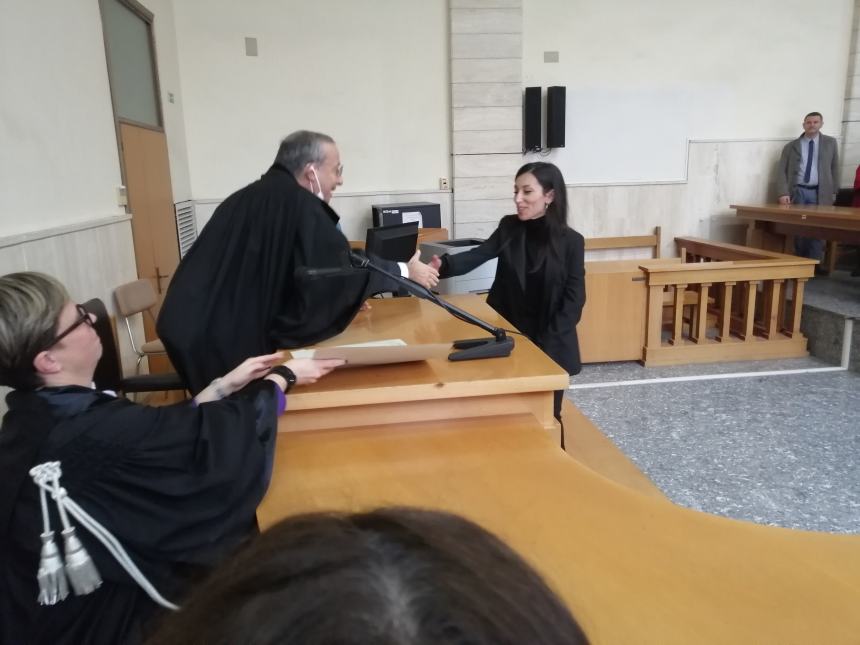 Al Tribunale di Vasto due nuovi magistrati: sono Silvia Di Nunzio e Maria Elena Faleschini