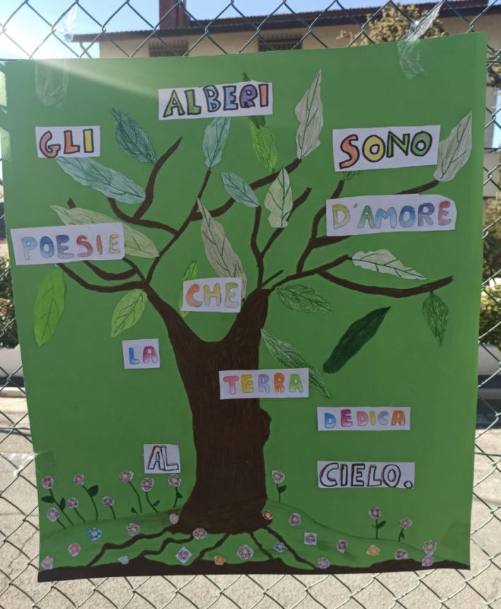 Gli alunni dell'alto Vastese celebrano la giornata nazionale degli alberi