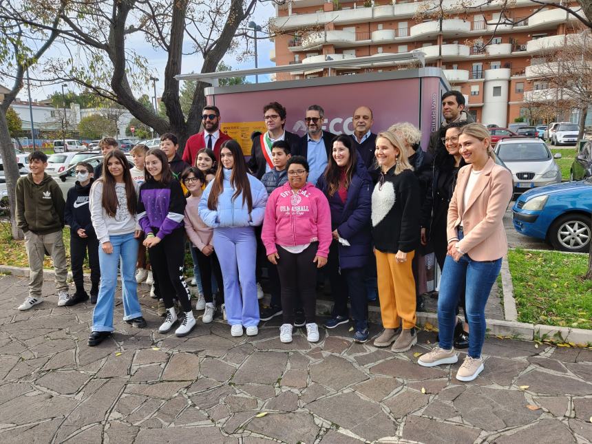 Inaugurato l'Eco plastic di Piazza Baden Powell