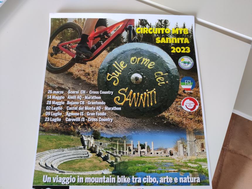 "Sulle Orme dei Sanniti", presentato il calendario delle gare di Mountain bike