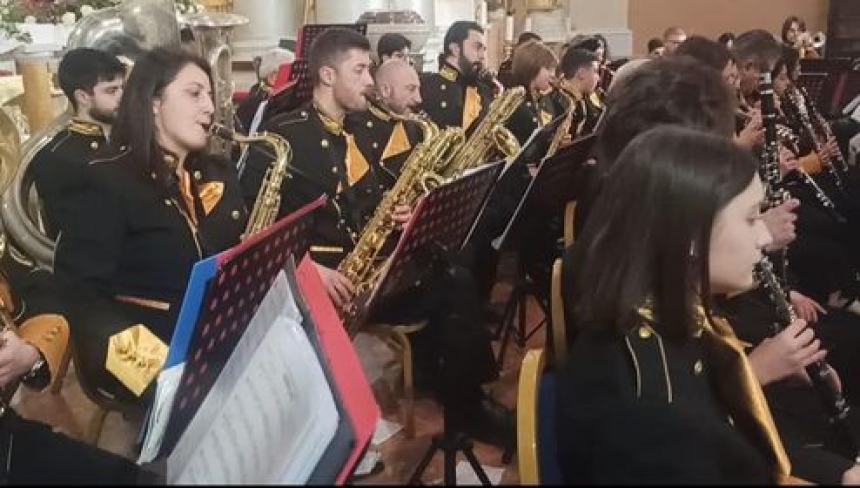 Grandi applausi per il concerto di Natale della Banda di Scerni