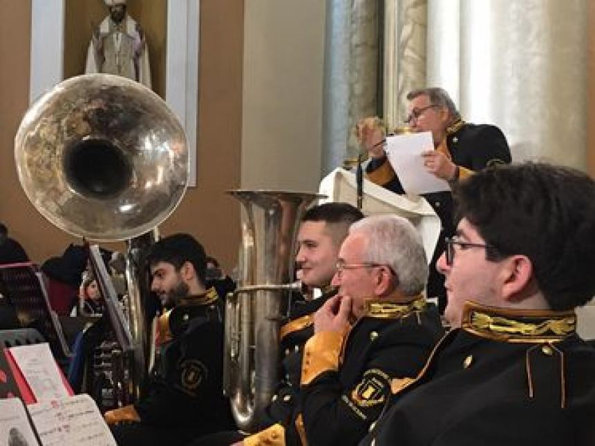 Grandi applausi per il concerto di Natale della Banda di Scerni