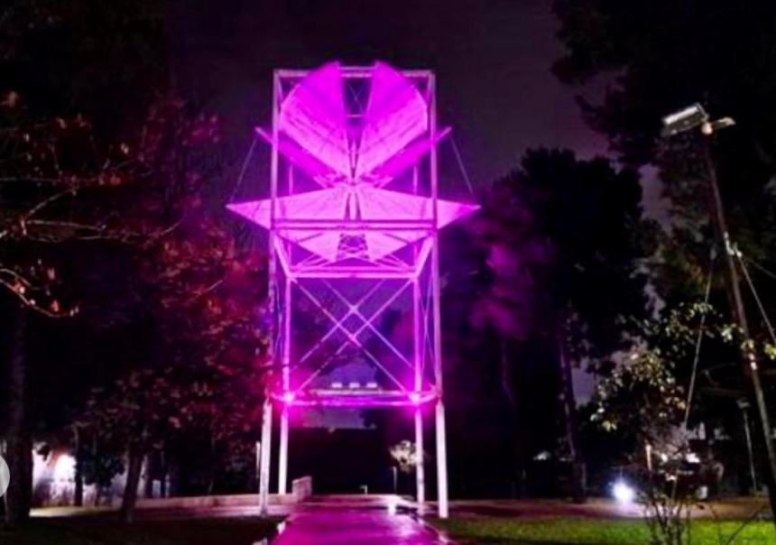 I monumenti abruzzesi si colorano di rosa per il Giro d'Italia