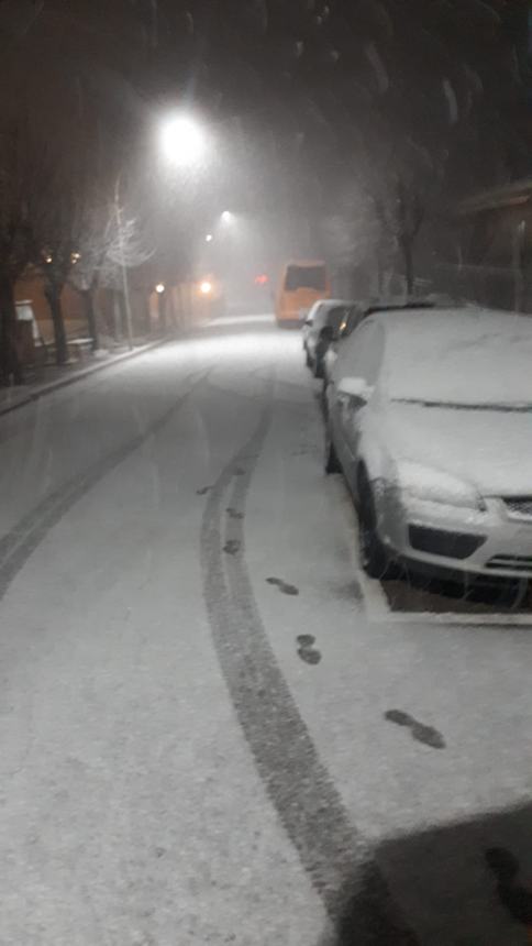 Torna la neve sull'Alto Vastese, pioggia e temperature in calo sulla costa