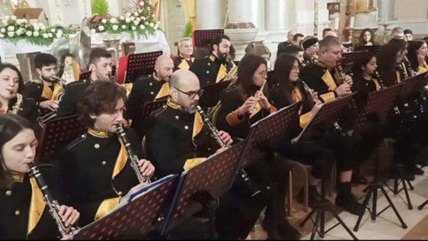 Grandi applausi per il concerto di Natale della Banda di Scerni