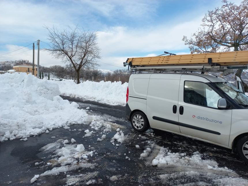 Tregua del maltempo, al lavoro per ripristinare viabilità e rete elettrica