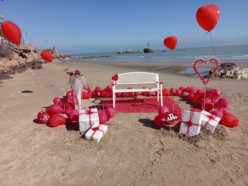 A San Valentino crollo vendite fiori e ristoranti, ma una foto alla Bagnante salva gli innamorati