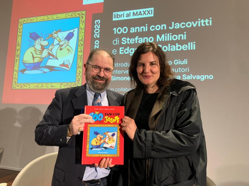"100 anni con Jacovitti": la presentazione del libro al Maxxi di Roma