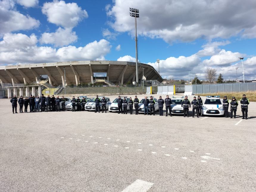 Polizia locale, 11 agenti di Termoli al corso per la "patente di servizio"