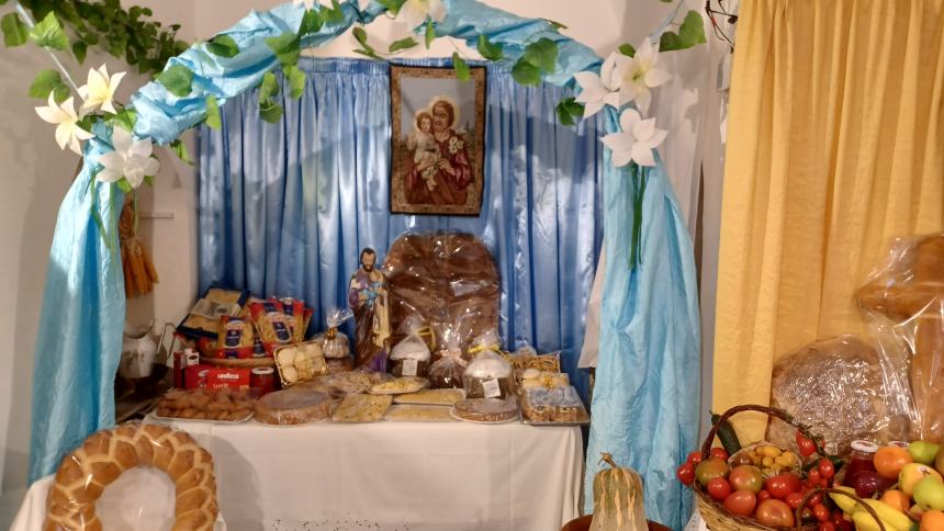 Un altare di San Giuseppe