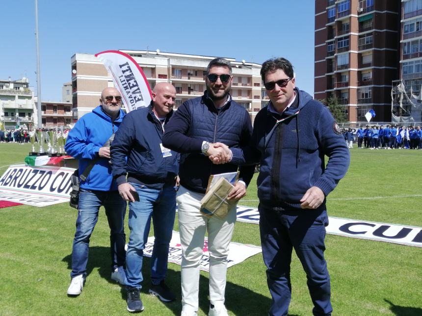 L'inaugurazione dell'Abruzzo Cup allo Stadio Aragona di Vasto 