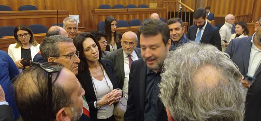 Trignina, messa in sicurezza e raddoppio: San Salvo incontra il ministro Salvini