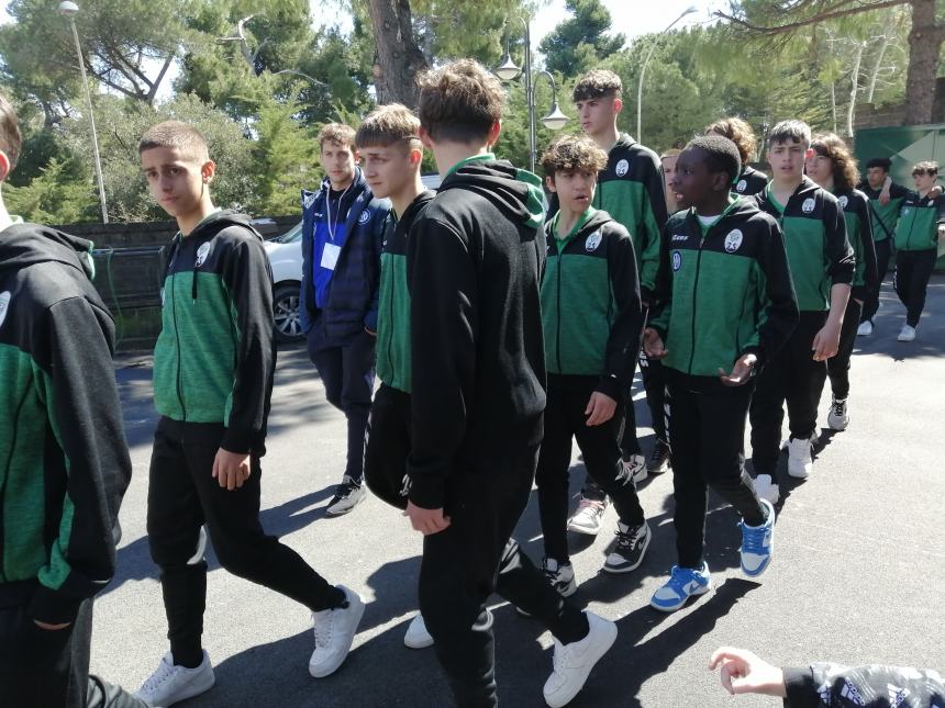 L'inaugurazione dell'Abruzzo Cup allo Stadio Aragona di Vasto 