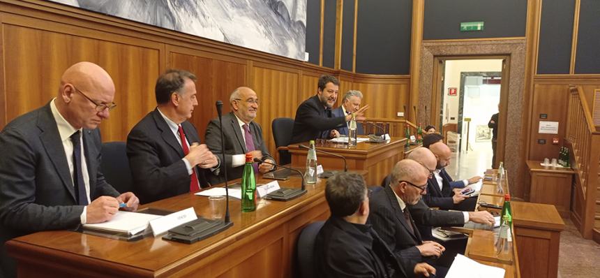 Trignina, messa in sicurezza e raddoppio: San Salvo incontra il ministro Salvini