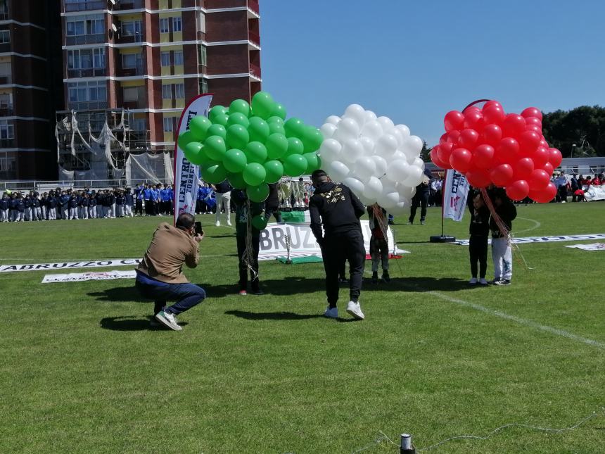 L'inaugurazione dell'Abruzzo Cup allo Stadio Aragona di Vasto 