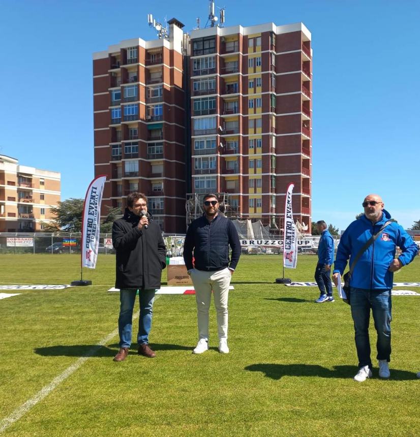 L'inaugurazione dell'Abruzzo Cup allo Stadio Aragona di Vasto 