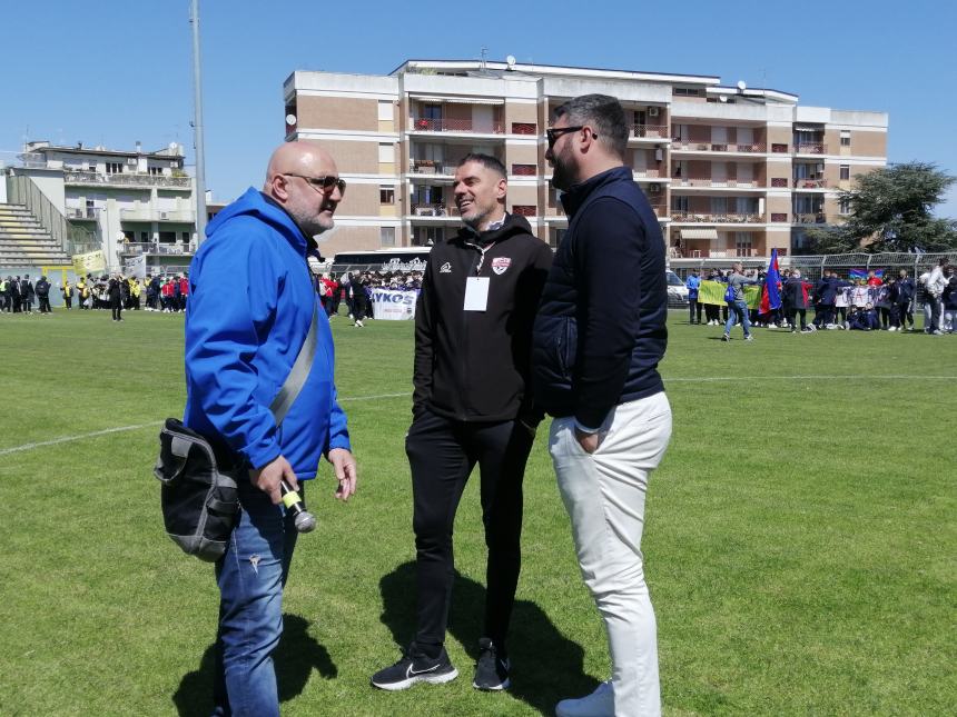 L'inaugurazione dell'Abruzzo Cup allo Stadio Aragona di Vasto 