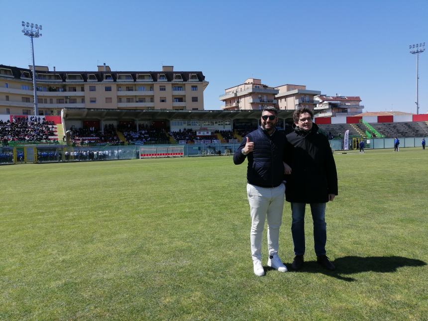 L'inaugurazione dell'Abruzzo Cup allo Stadio Aragona di Vasto 