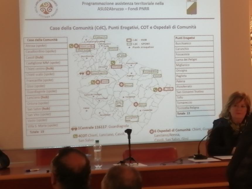 Distretto di Vasto sarà casa di comunità e "subito gli adempimenti per il nuovo ospedale"