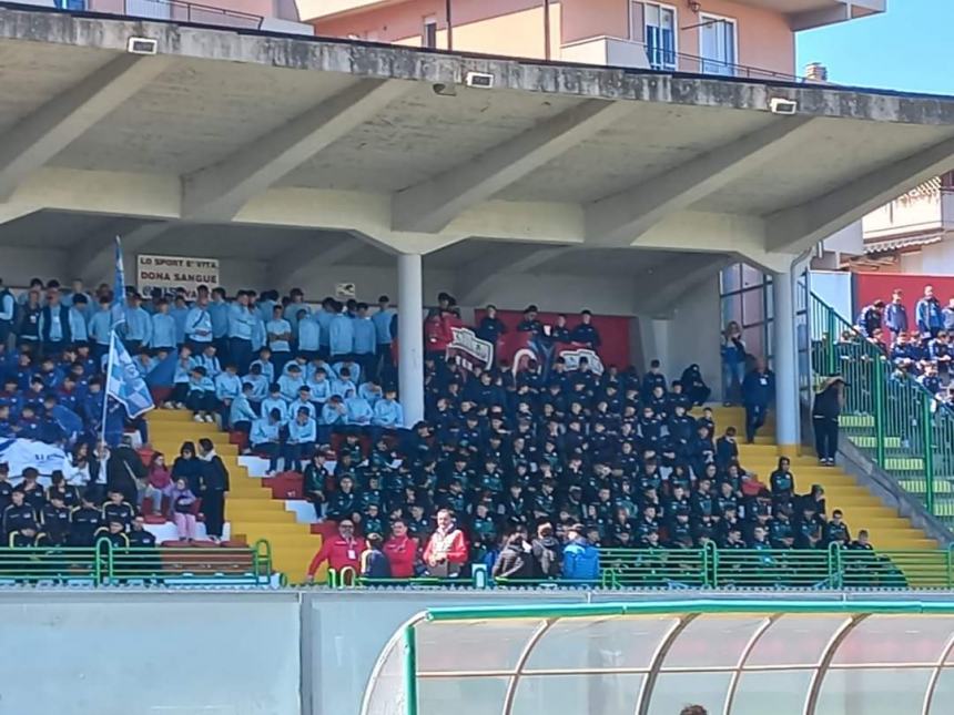 L'inaugurazione dell'Abruzzo Cup allo Stadio Aragona di Vasto 