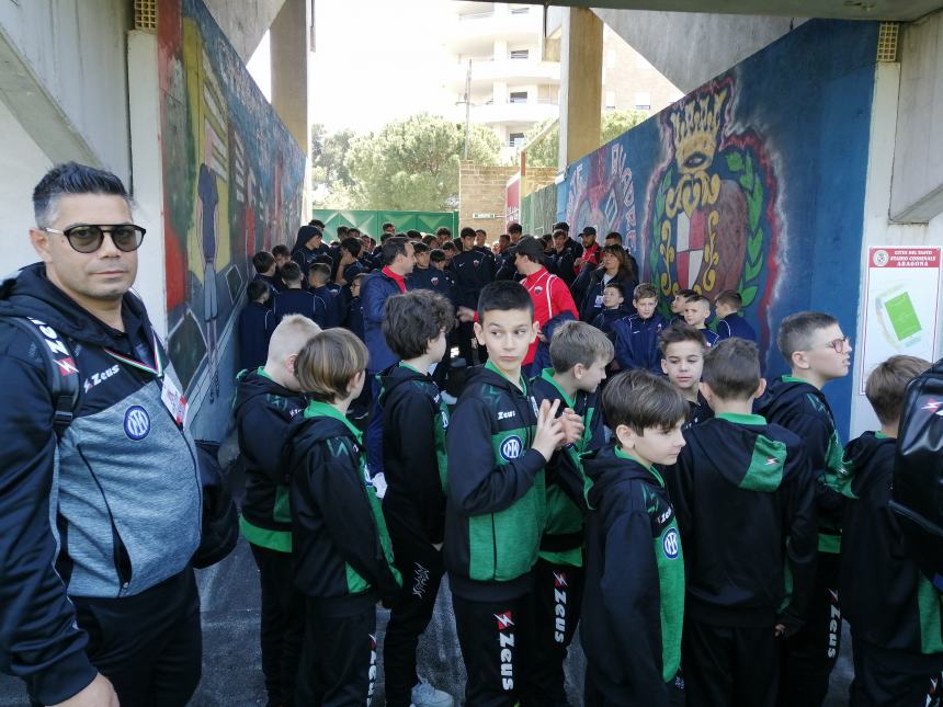 L'inaugurazione dell'Abruzzo Cup allo Stadio Aragona di Vasto 