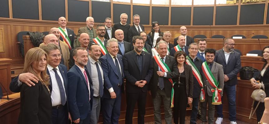 Trignina, messa in sicurezza e raddoppio: San Salvo incontra il ministro Salvini