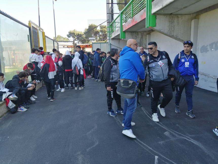 L'inaugurazione dell'Abruzzo Cup allo Stadio Aragona di Vasto 