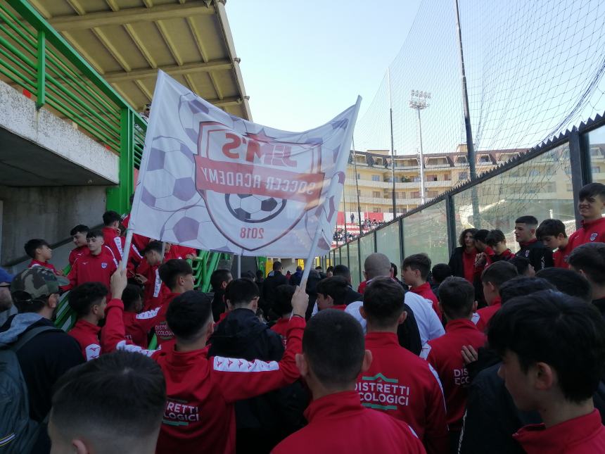 L'inaugurazione dell'Abruzzo Cup allo Stadio Aragona di Vasto 