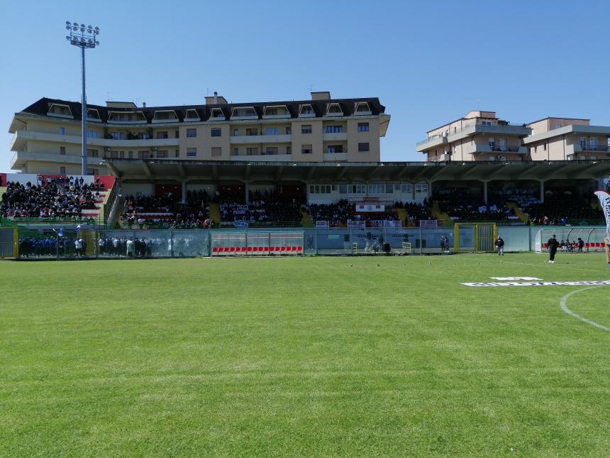 L'inaugurazione dell'Abruzzo Cup allo Stadio Aragona di Vasto 