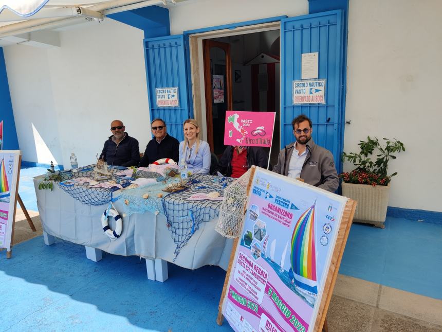 La “Veleggiata” e la “Regata Costa dei Trabocchi” per il Giro coloreranno di rosa il mare abruzzese 