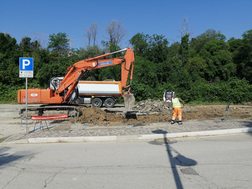 Al via la riqualificazione del parcheggio alla Bagnante: "Ci saranno circa 10 posti in più" 