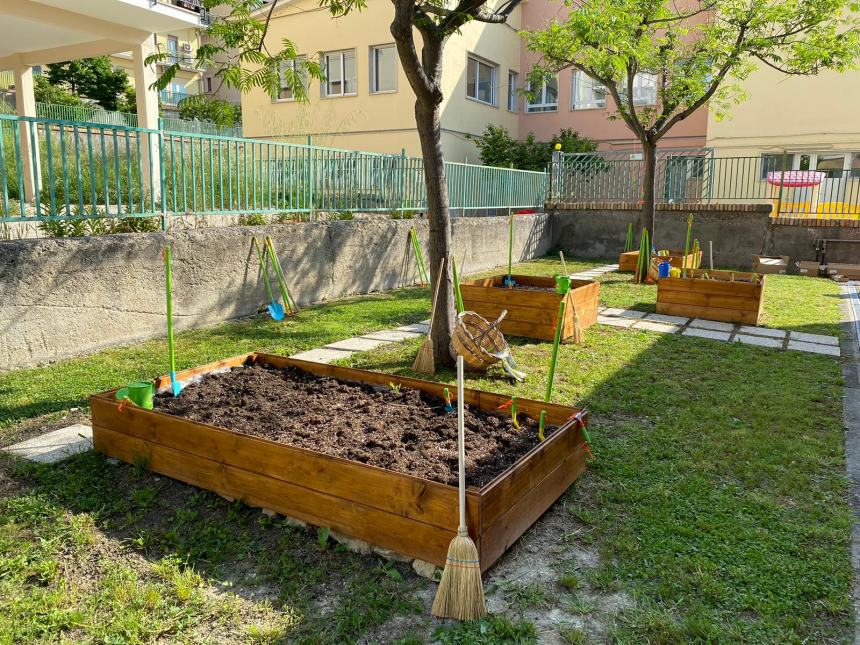 "Il mio piccolo orto", un nuovo spazio per la didattica outdoor