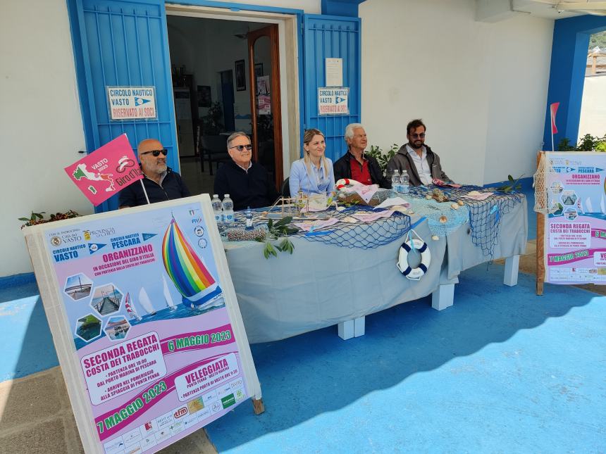 La “Veleggiata” e la “Regata Costa dei Trabocchi” per il Giro coloreranno di rosa il mare abruzzese 