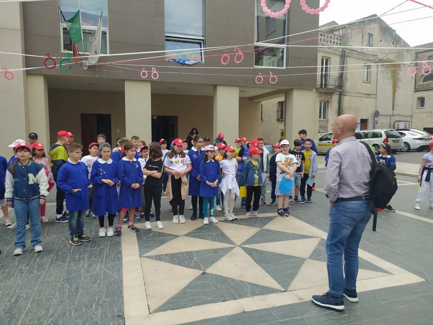 Alunni di Ariano Irpino in visita a San Salvo grazie al progetto "Amico di penna"